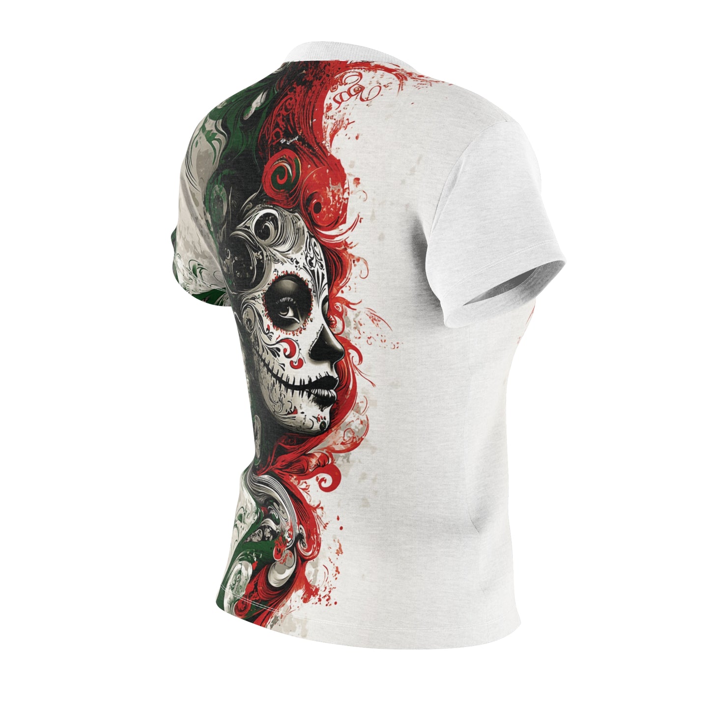 Mexican Catrina Face Tee for Woman