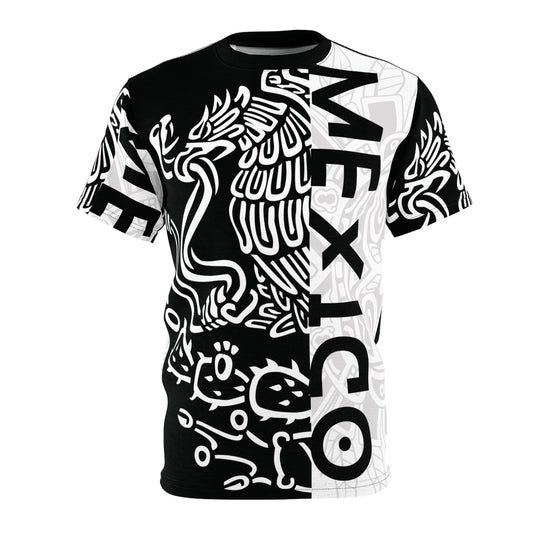 Mexican Eagle and Snake Black and White for Man