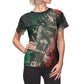 Green white and red Mexico T-shirt for Women