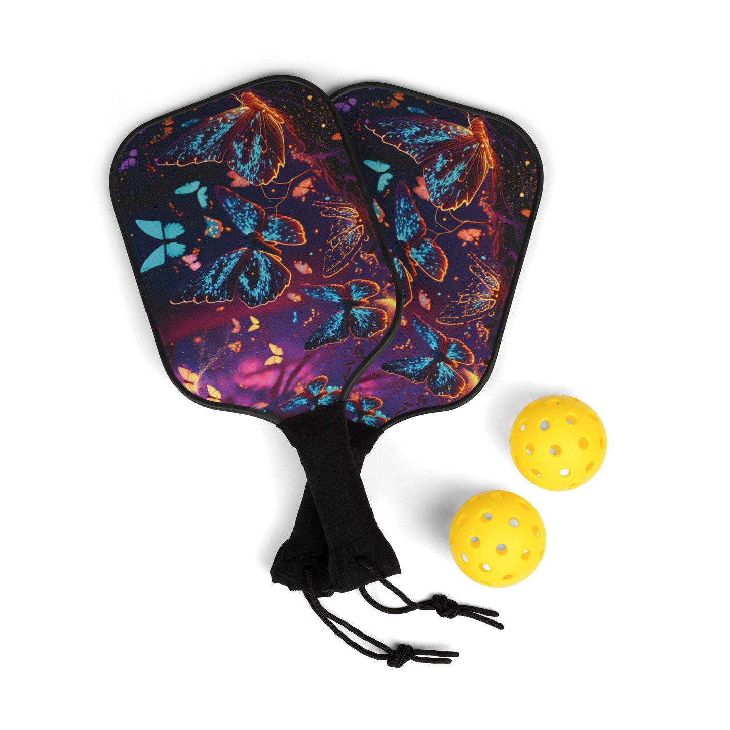 Butterflies Pop Color Forest Pickleball Kit - Non-Personalized