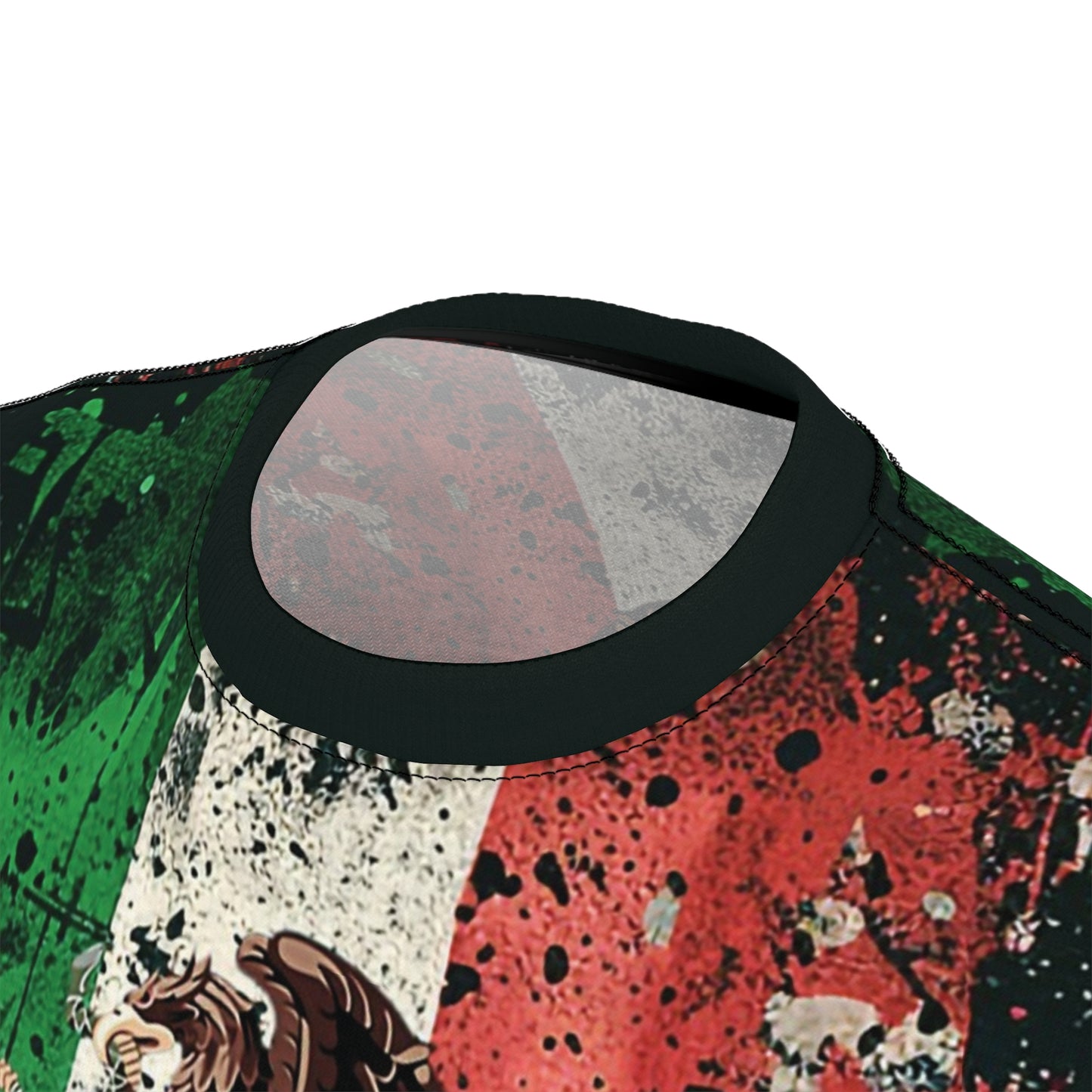 Dirty Grudge Mexican Flag Tri-Color T-shirt for Men