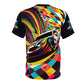 Full Speed Racing Car Adult Polyester T-Shirt, Men's Printed Short Sleeve Tee, Fast Car Shirt for Man