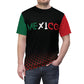 Mexico Tri-Color Text T-shirt for Men