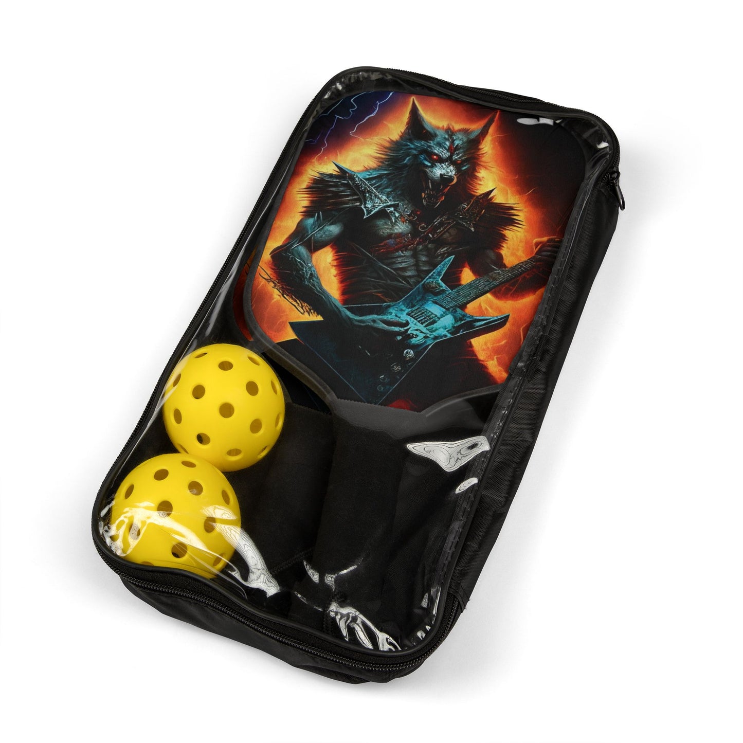 Heavy Metal Werewolf Pickleball Kit - Non-Personalized