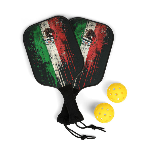 Mexican Grudge Flag Pickleball Kit - Non-Personalized