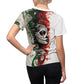 Mexican Catrina Face Tee for Woman