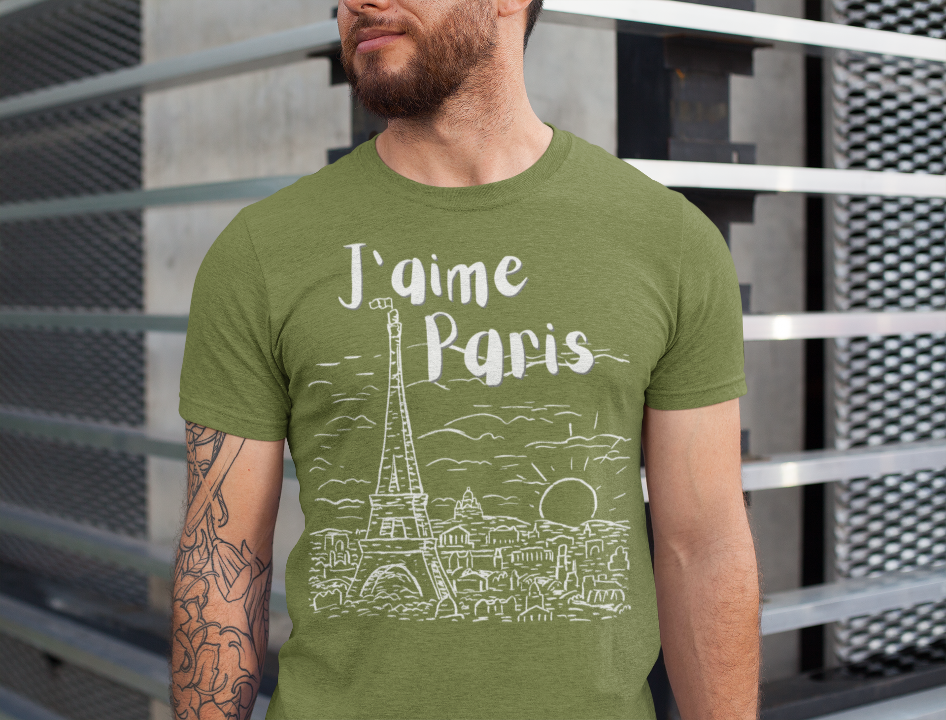Men's Apparel and Casual Clothing - J'aime Paris T-shirt