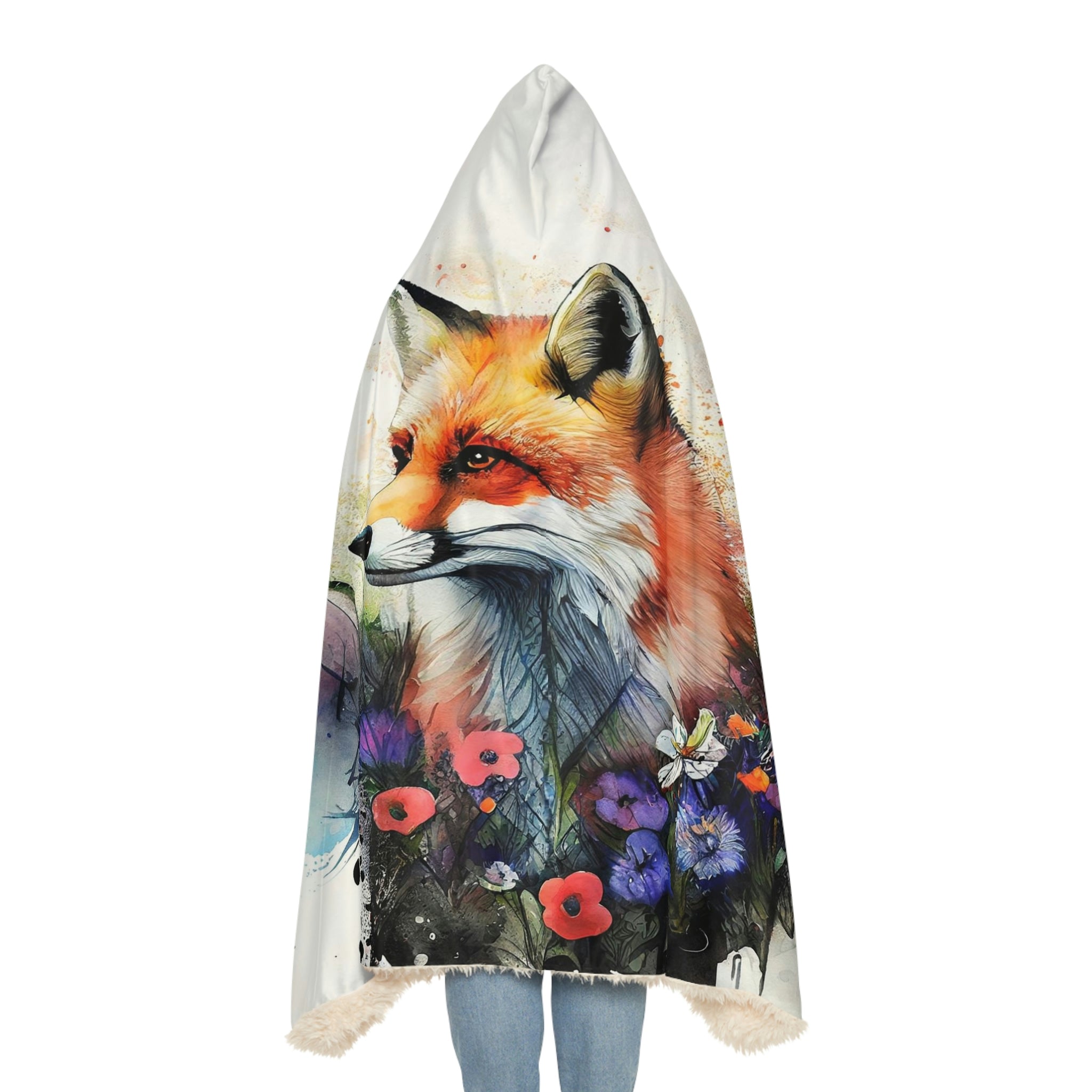 Fox discount snuggle blanket