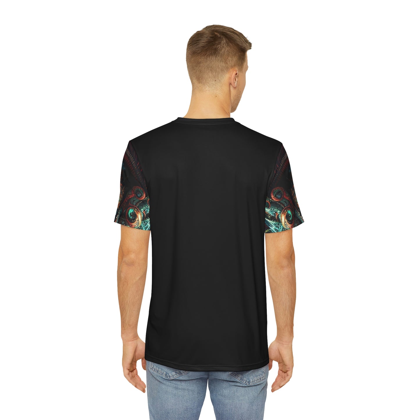 Aztec God Quetzalcoatl T-Shirt | Men's Printed Polyester Tee | Short Sleeve T-Shirt for Man