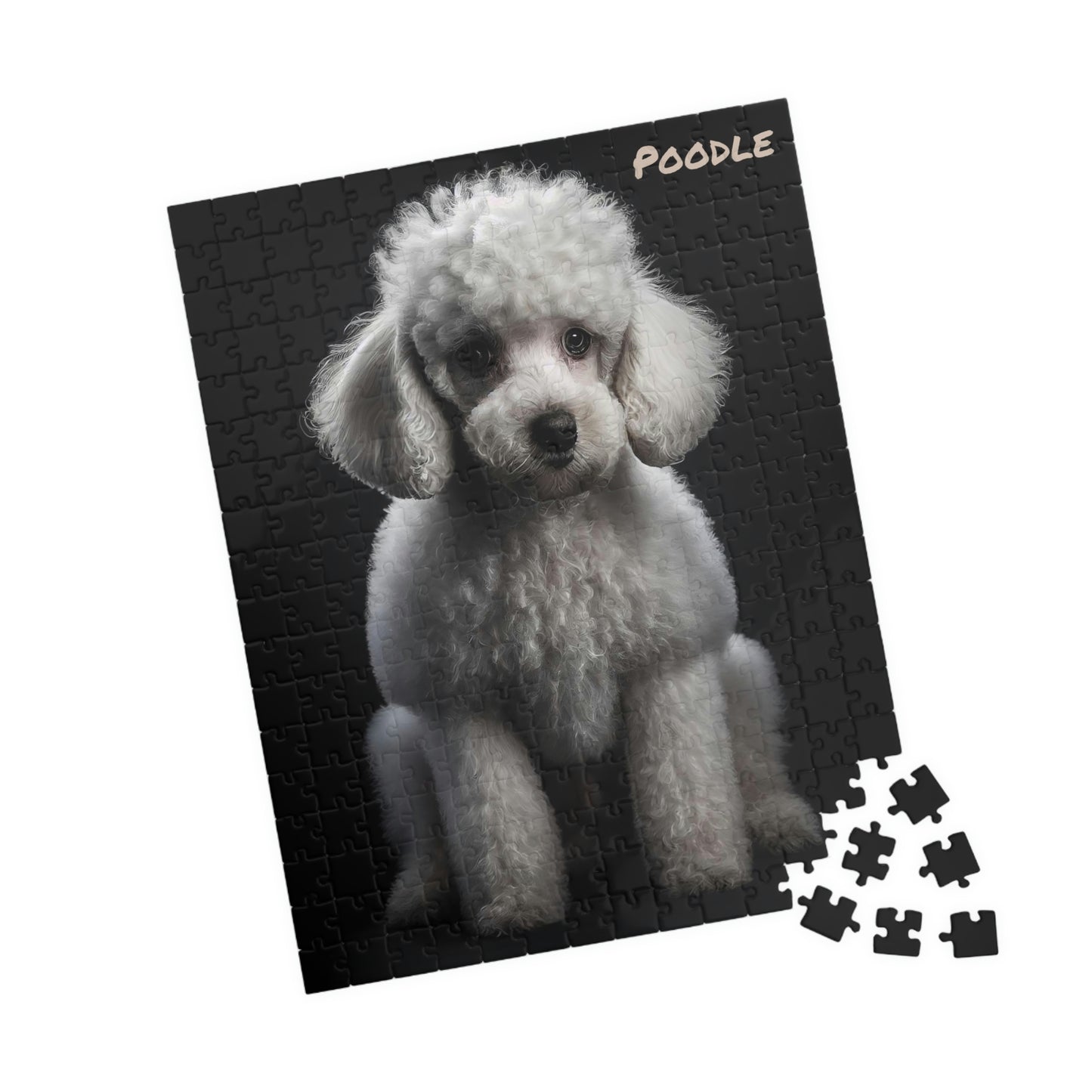 Poodle Puppy Dog Puzzle (110, 252, 500, 1014-piece) | Cute Little Dog Poodle Puzzle Game | Puzzle Game