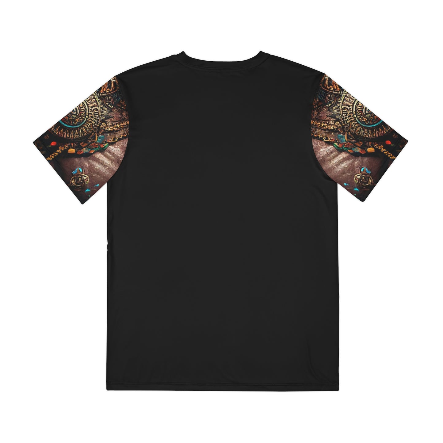 Tlaloc Aztec God of Rain T-Shirt | Short Sleeve T-Shirt for Man |  Men's Printed Polyester Tee