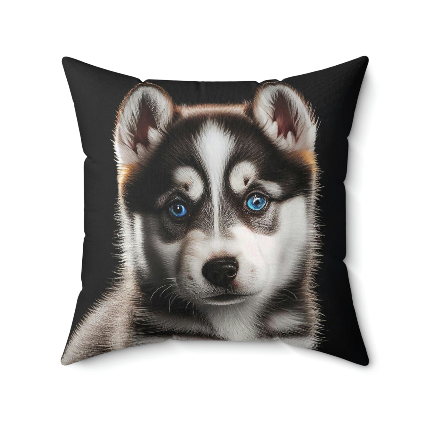 Pet Pillow Case | Husky Dog Face Pillow Cover | Square Pillow Case (14", 16", 18" or 20")