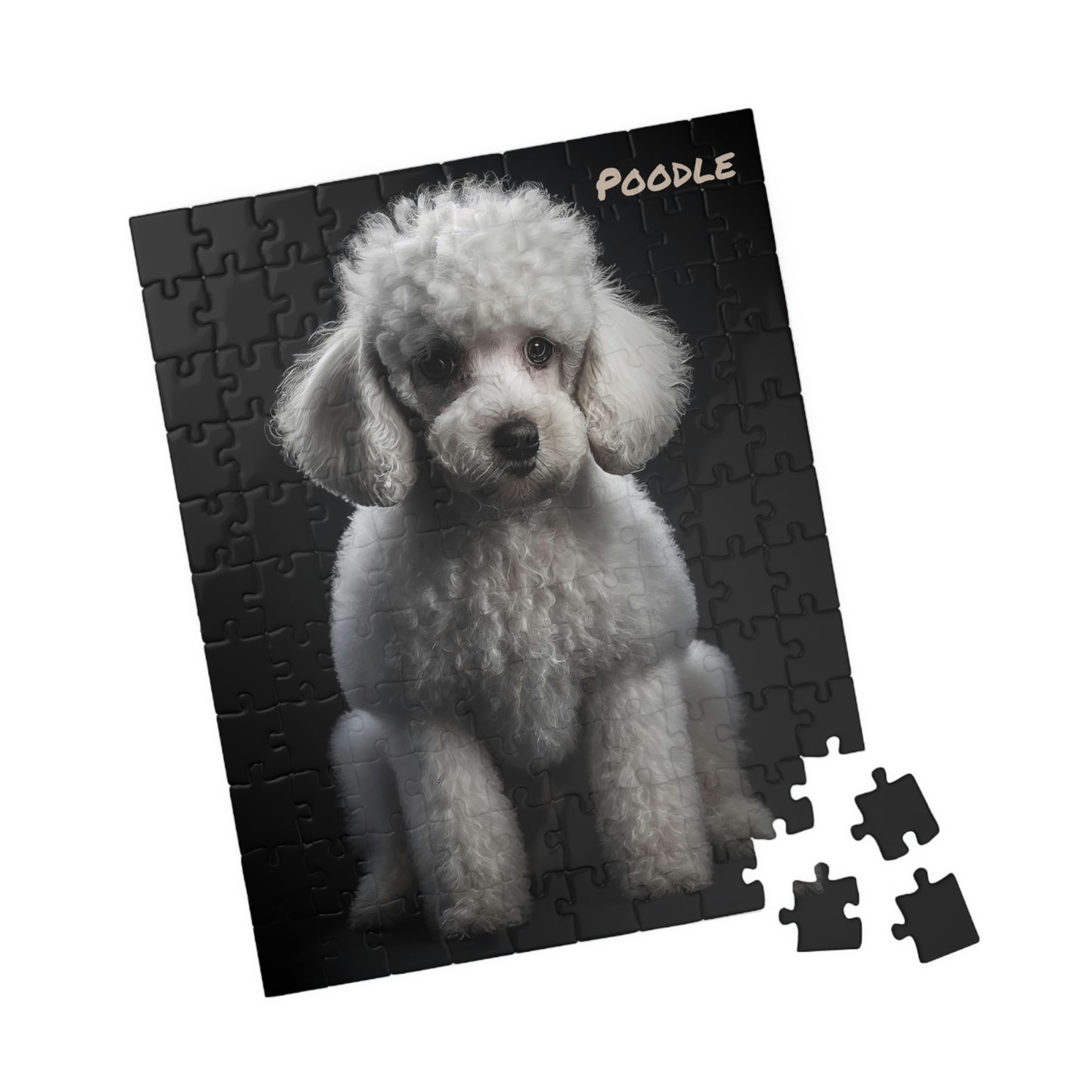 Poodle Puppy Dog Puzzle (110, 252, 500, 1014-piece) | Cute Little Dog Poodle Puzzle Game | Puzzle Game