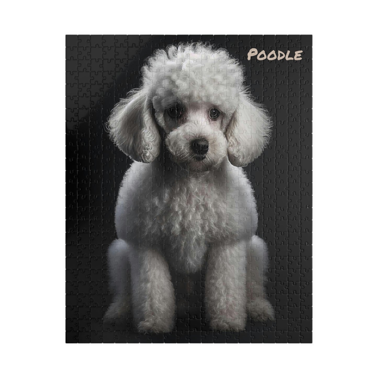 Poodle Puppy Dog Puzzle (110, 252, 500, 1014-piece) | Cute Little Dog Poodle Puzzle Game | Puzzle Game