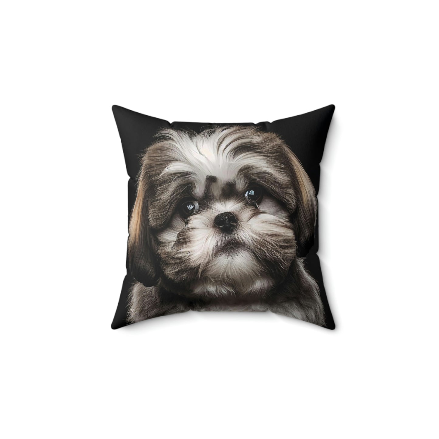 Pet Pillow Case | Shih Tzu Dog Face Pillow Cover | Square Pillow Case (14", 16", 18" or 20")