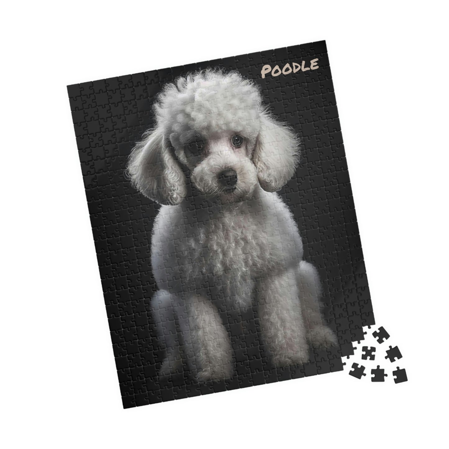 Poodle Puppy Dog Puzzle (110, 252, 500, 1014-piece) | Cute Little Dog Poodle Puzzle Game | Puzzle Game