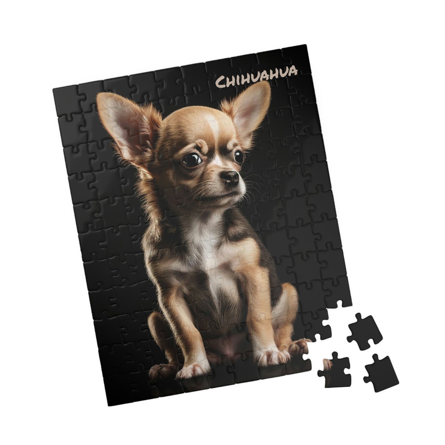 Chihuahua Puppy Dog Puzzle (110, 252, 500, 1014-piece) | Cute Little Dog Chihuahua Puzzle Game | Puzzle Game