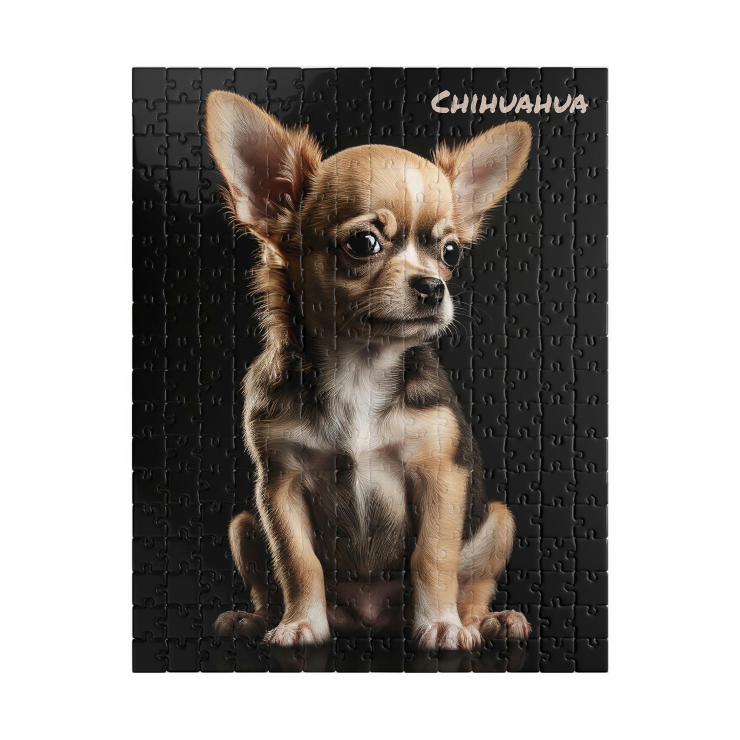 Chihuahua Puppy Dog Puzzle (110, 252, 500, 1014-piece) | Cute Little Dog Chihuahua Puzzle Game | Puzzle Game