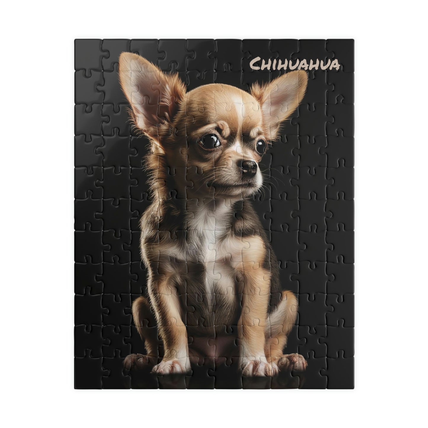 Chihuahua Puppy Dog Puzzle (110, 252, 500, 1014-piece) | Cute Little Dog Chihuahua Puzzle Game | Puzzle Game